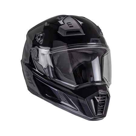 KASK MOTOCYKLOWY Z GOGLAMI LEATT KIT ADV 8.5 STEALTH XS