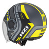 KASK MOTOCYKLOWY NZI RINGWAY 2 DUO CONNECTED ANTRACITE GREY MATT S