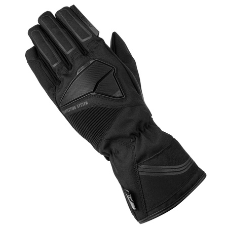 RĘKAWICE MOTOCYKLOWE DAMSKIE OZONE TOURING WP BLACK WXS