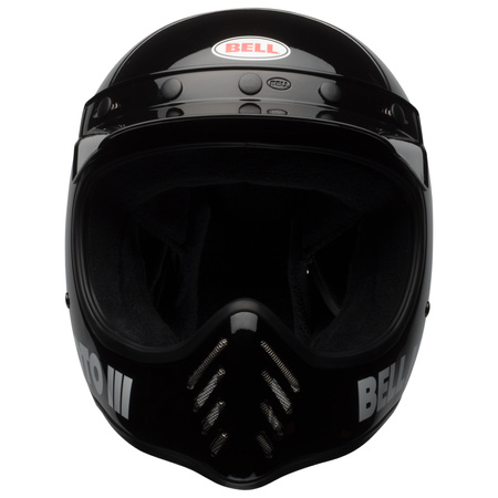 KASK MOTOCYKLOWY BELL MOTO-3 CLASSIC BLACK XXL