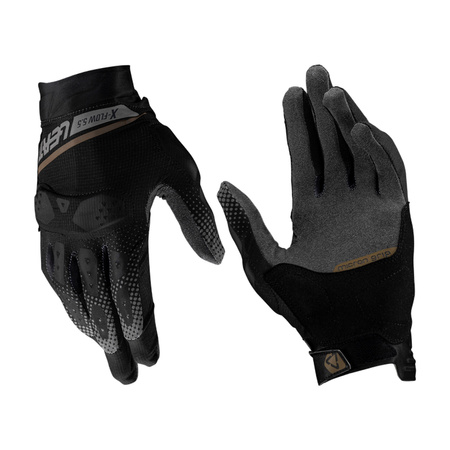 RĘKAWICE MOTOCYKLOWE LEATT ADV X-FLOW 5.5 SHORT STEALTH L