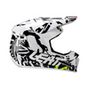 KASK MOTOCYKLOWY Z GOGLAMI JUNIOR LEATT MOTO 3.5 ZEBRA M