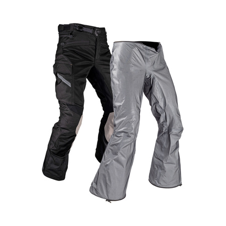 SPODNIE MOTOCYKLOWE TEKSTYLNE LEATT ADV FLOWTOUR 7.5 STEALTH XL