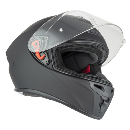 KASK MOTOCYKLOWY NZI TRENDY STREAM MATT BLACK S