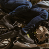 BUTY MOTOCYKLOWE OZONE TOWN BLACK FLUO YELLOW 41