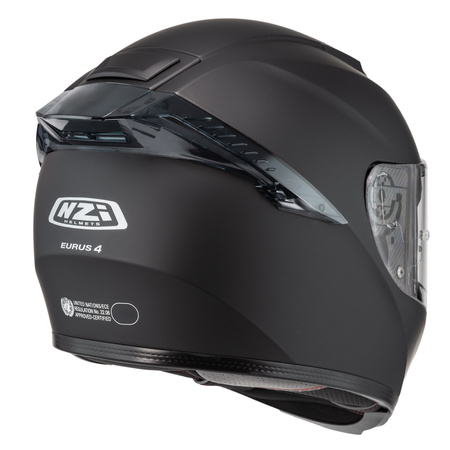 KASK MOTOCYKLOWY NZI EURUS 4 STREAM DUO MATT BLACK XS