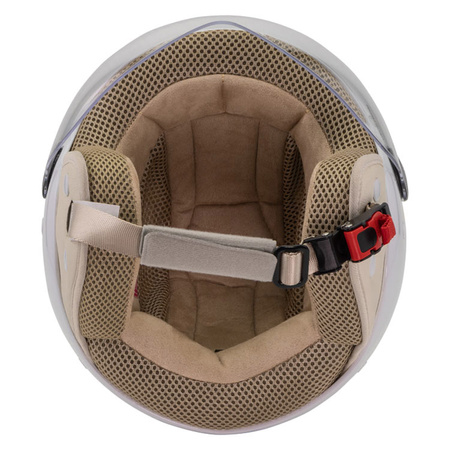 KASK MOTOCYKLOWY NZI PASARELA CONSTELACIÓN AMARILLA XS