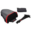 "HENLYBEGINS" SEAT BAG 4L DH-708 czerwony/CARBON