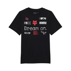 T-SHIRT FOX JUNIOR RS DREAM BLACK YM
