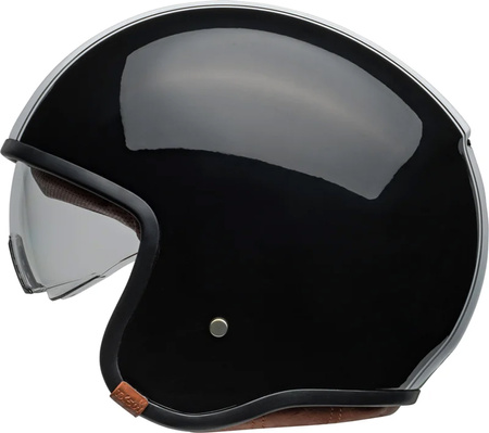 KASK MOTOCYKLOWY BELL TX501 ECE6 RALLY BLACK WHITE M