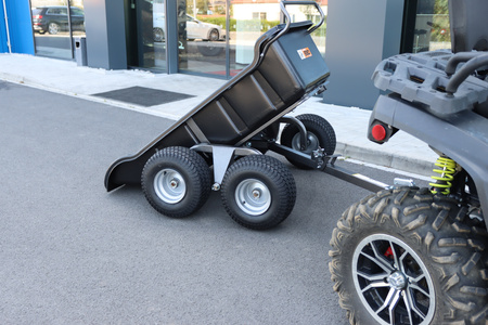 SHARK przyczepa ATV GARDEN 680 4 koła Lekka, wielofunkcyjna