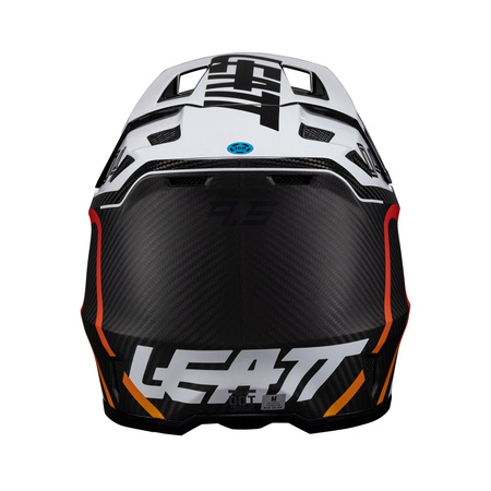 KASK MOTOCYKLOWY Z GOGLAMI LEATT KIT MOTO 9.5 CARBON WHITE M
