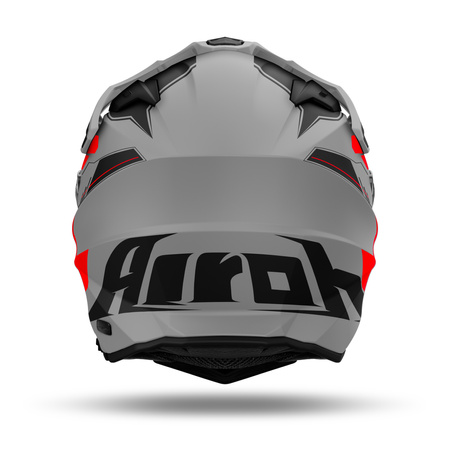 KASK MOTOCYKLOWY AIROH COMMANDER 2 REVEAL RED FLUO MATT XXL