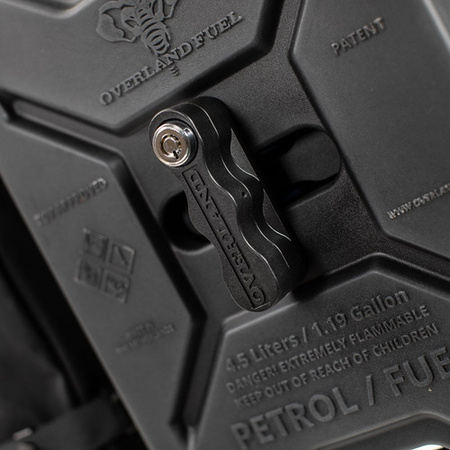 KRIEGA Overland-Fuel 4,5-Litrowy zbiornik na paliwo Czarny