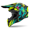 KASK MOTOCYKLOWY AIROH WRAAAP CYBER YELLOW MATT XL