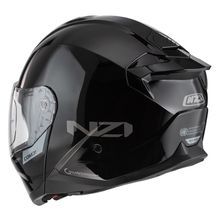 KASK MOTOCYKLOWY NZI COMBI 3 DUO BLACK S