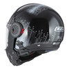 KASK MOTOCYKLOWY NZI MINIMOD DUO META BLACK SILVER S