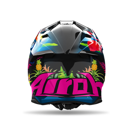 KASK MOTOCYKLOWY AIROH TWIST 3 AMAZONIA GLOSS XS