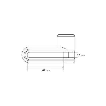 91565 Disclock blokada tarczy hamulcowej Pinch XL – trzpień 10mm – kolor czarny