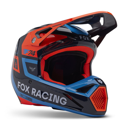 KASK MOTOCYKLOWY FOX V1 RACE SPEC MIDNIGHT XXL