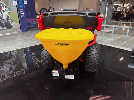 SHARK Spreader 100kg Przenośny, wielofunkcyjny, zdalnie sterowany rozrzutnik suchego materiału ATV