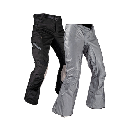 SPODNIE MOTOCYKLOWE TEKSTYLNE LEATT ADV FLOWTOUR 7.5 STEALTH SHORT XL