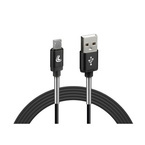 38921 USB > Micro USB - 200 cm - Czarny