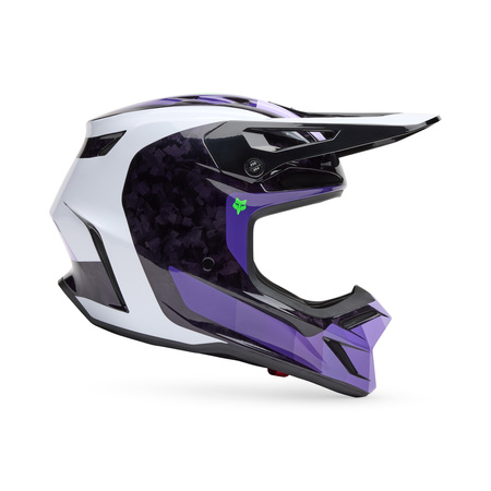 KASK FOX V3 RS GRID BLACK/PURPLE S