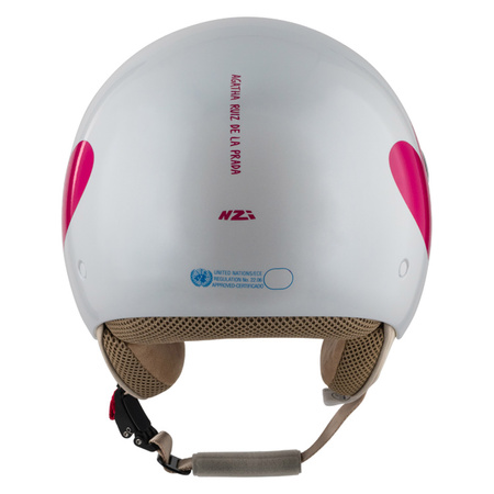 KASK MOTOCYKLOWY NZI PASARELA CORAZÓN ROSA XS