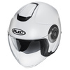KASK MOTOCYKLOWY HJC I40N SOLID SEMI FLAT PEARL WHITE L