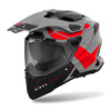 KASK MOTOCYKLOWY AIROH COMMANDER 2 REVEAL RED FLUO MATT XXL