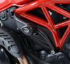 CRASHPADY AERO RG RACING DUCATI MONSTER 1200(S)/MONSTER 821/MONSTER 1200R BLACK