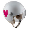 KASK MOTOCYKLOWY NZI PASARELA CORAZÓN ROSA XS