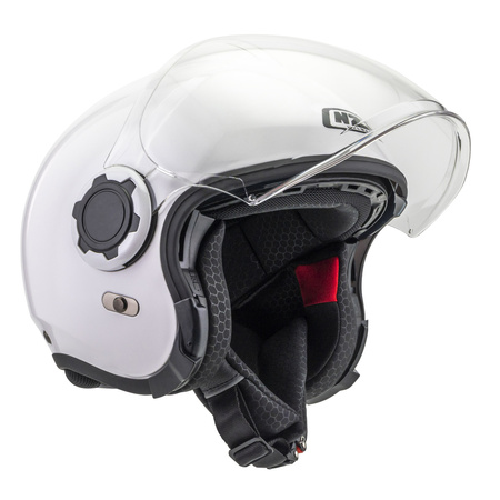 KASK MOTOCYKLOWY NZI RINGWAY 2 DUO WHITE XS