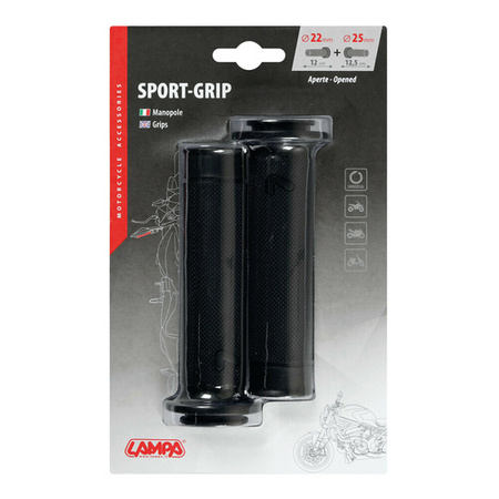 90578 Manetki uniwersalne Sport-Grip czarne