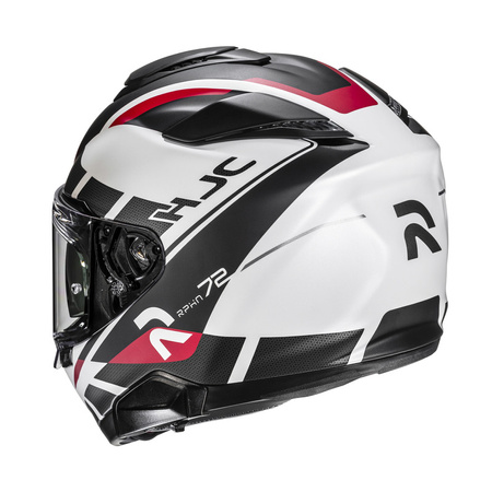 KASK MOTOCYKLOWY HJC RPHA72 VALUE WHITE BLACK S