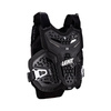 BUZER JUNIOR LEATT 2.5 HYBRID BLACK (134-146CM) S/M