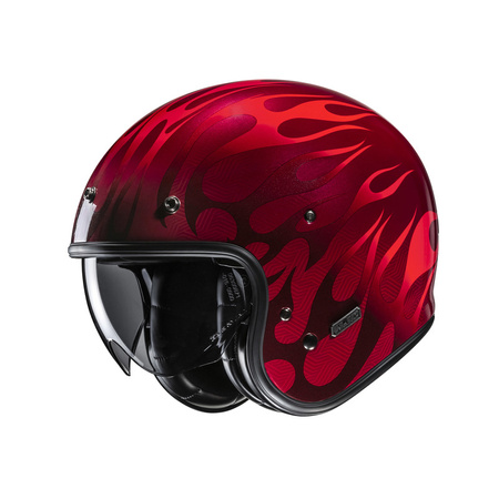 KASK MOTOCYKLOWY HJC V31 FIRO RED L
