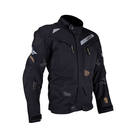 KURTKA MOTOCYKLOWA TEKSTYLNA LEATT ADV DRITOUR 7.5 STEALTH BLACK GREY XXL