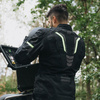 KURTKA MOTOCYKLOWA TEKSTYLNA OZONE TOUR 3 BLACK FLUO YELLOW XL