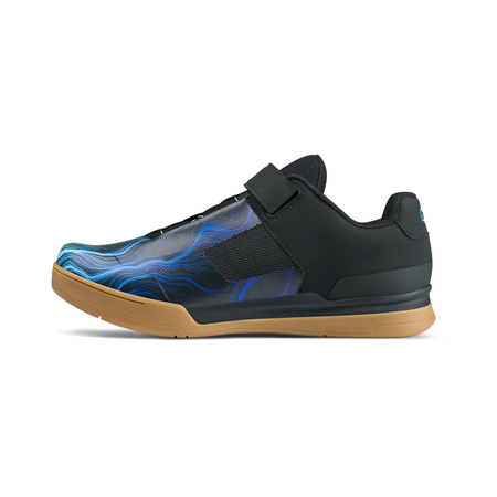 BUTY CRANKBROTHERS MALLET BOA BLACK/BLUE SWIRL - GUM OUTSOLE 10.5 (44 EU)