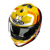 KASK MOTOCYKLOWY HJC I71 VIZ YELLOW RED S