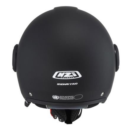 KASK MOTOCYKLOWY NZI RINGWAY 2 DUO MATT BLACK XS