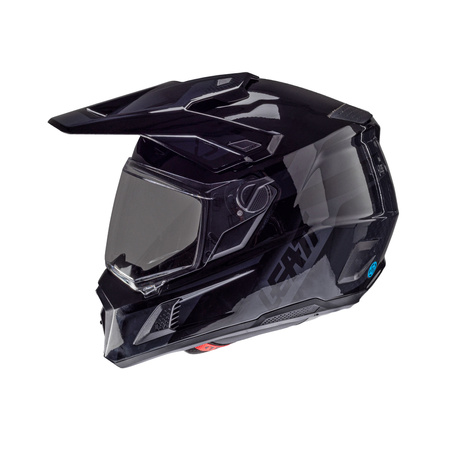 KASK MOTOCYKLOWY Z GOGLAMI LEATT KIT ADV 8.5 STEALTH XS