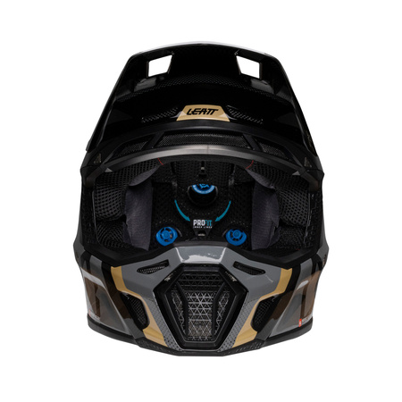 KASK MOTOCYKLOWY Z GOGLAMI LEATT KIT MOTO 8.5 BLACK XL