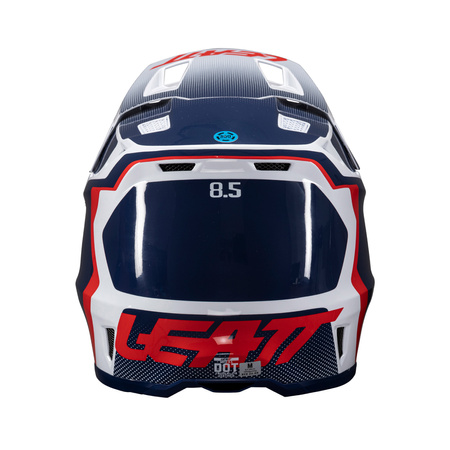 KASK MOTOCYKLOWY Z GOGLAMI LEATT KIT MOTO 8.5 ROYAL M