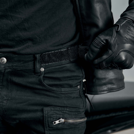JEANSY MOTOCYKLOWE REBELHORN URBAN 3 WASHED BLACK 36/34