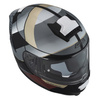 KASK MOTOCYKLOWY NZI EURUS 4 STREAM DUO VANGUARD BLACK SAND RED TINTED S MATT S