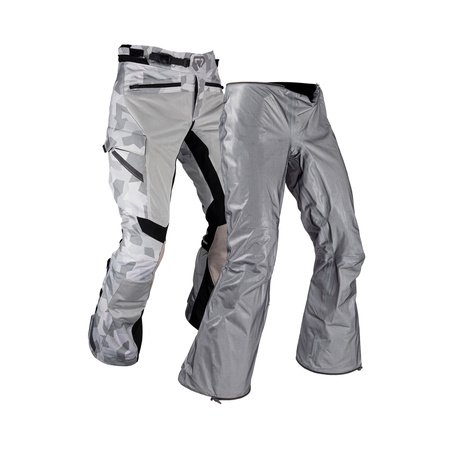 SPODNIE MOTOCYKLOWE TEKSTYLNE LEATT ADV FLOWTOUR 7.5 STEEL S