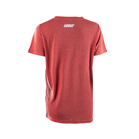 T-SHIRT DAMSKI LEATT TECH DUSTY RED S